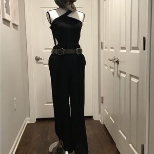 NBD Black Cutout Jumpsuit